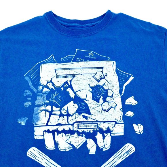 Office Space Movie PC Load Letter Graphic Shirt MD - Picture 1 of 8